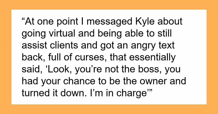 Toxic Boss Forced To Close Business After Insulting Top Performer, Ends Up Having His Clients Stolen