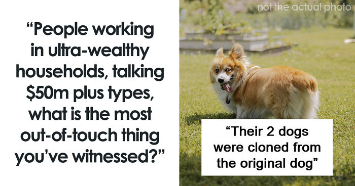 60 Things And Actions So Out-Of-Touch Only The Ultra-Rich Could Do Them
