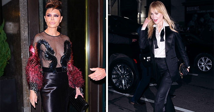 All The Scandalous Looks From Jeff Bezos And Lauren Sanchez’s Met Gala Pre-Party As Revealing Outfits Dominate