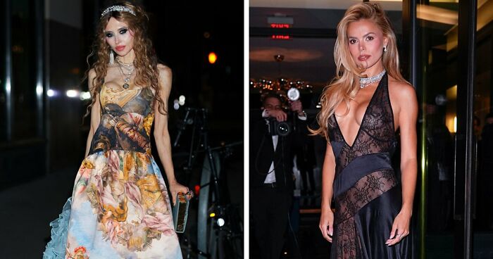 All The Scandalous Looks From Jeff Bezos And Lauren Sanchez’s Met Gala Pre-Party As Revealing Outfits Dominate