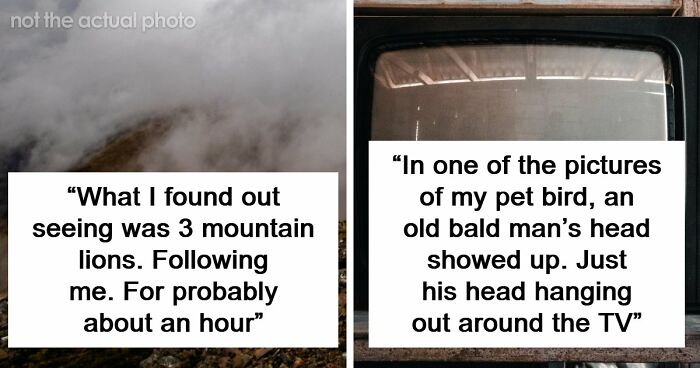 49 Unexplainable And Eerie Things People Spotted In Their Photos Long After Taking Them