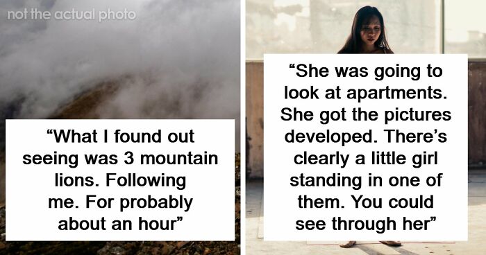 49 Unexplainable And Eerie Things People Spotted In Their Photos Long After Taking Them