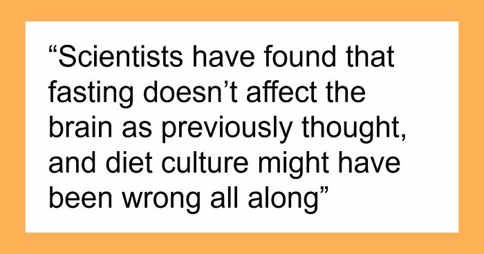 Researchers Just Made A Surprising Discovery About Fasting And The “Mind-Dumbing” Myth About It