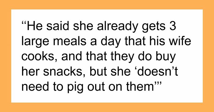 Woman Secretly Buys Niece Food After Brother’s Sexist And Fatphobic Comment, He Loses It