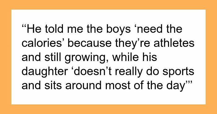 Woman Secretly Buys Niece Food After Brother’s Sexist And Fatphobic Comment, He Loses It