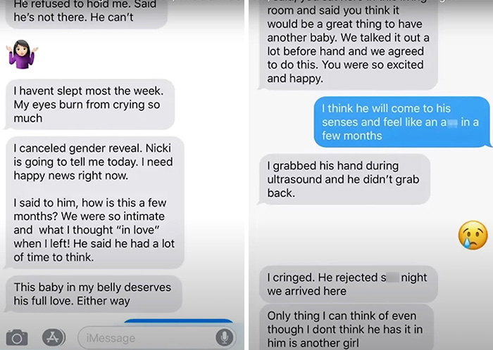 Textos nunca antes vistos que a esposa de Chris Watts enviou antes que ele terminasse com ela e a vida de seus dois filhos são reveladas