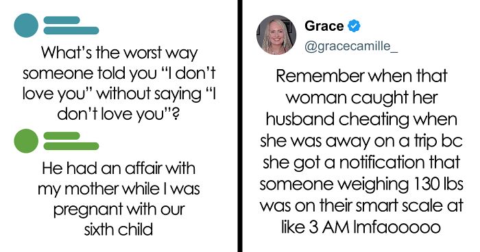 “I Cheat, Get Caught, We Pray Together”: 57 Cheating Stories That’ll Have The Virgin Mary Clutching Her Pearls