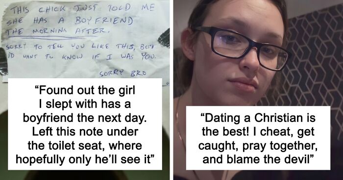 “I Cheat, Get Caught, We Pray Together”: 57 Cheating Stories That’ll Have The Virgin Mary Clutching Her Pearls