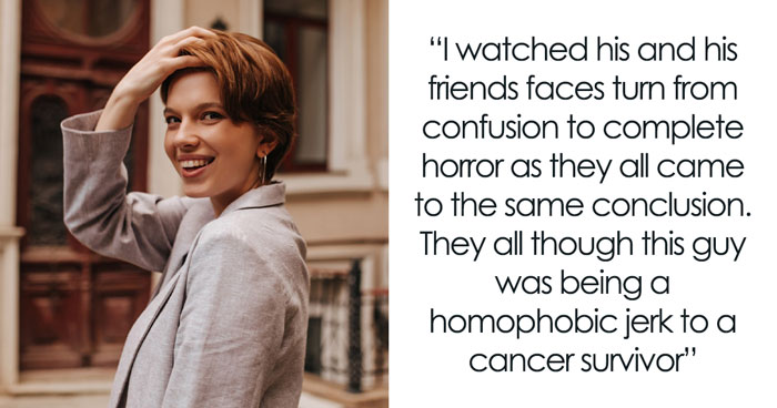 Rude Guy Faces Karma After Calling Short-Haired Woman Gay, She Makes Him Think She Had Cancer
