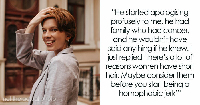 Rude Guy Faces Karma After Calling Short-Haired Woman Gay, She Makes Him Think She Had Cancer