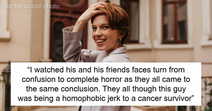 Rude Guy Faces Karma After Calling Short-Haired Woman Gay, She Makes Him Think She Had Cancer