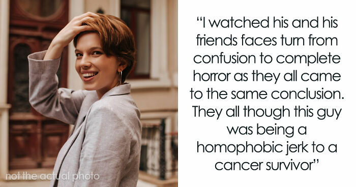 Rude Guy Faces Karma After Calling Short-Haired Woman Gay, She Makes Him Think She Had Cancer