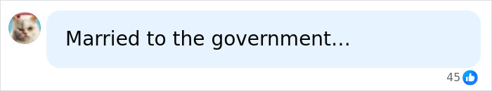 Comment referencing marriage to the government in mommune story Comment referencing marriage to the government in mommune story