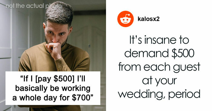 Bride Furious Sibling Refuses To Give Her $500 Wedding Gift After Agreeing To Work For Her For Free