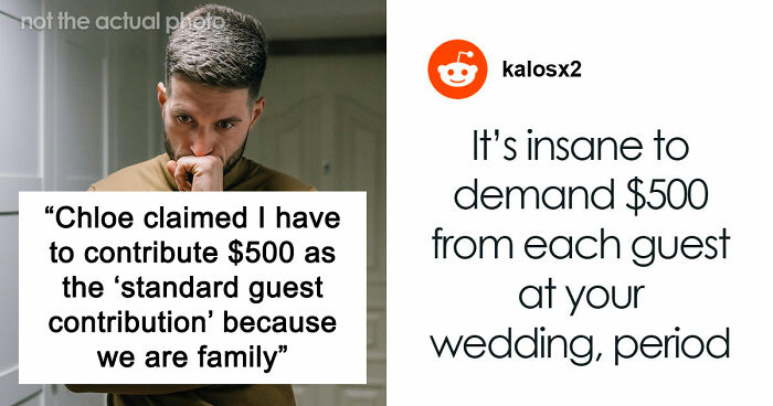 Bride Furious Sibling Refuses To Give Her $500 Wedding Gift After Agreeing To Work For Her For Free