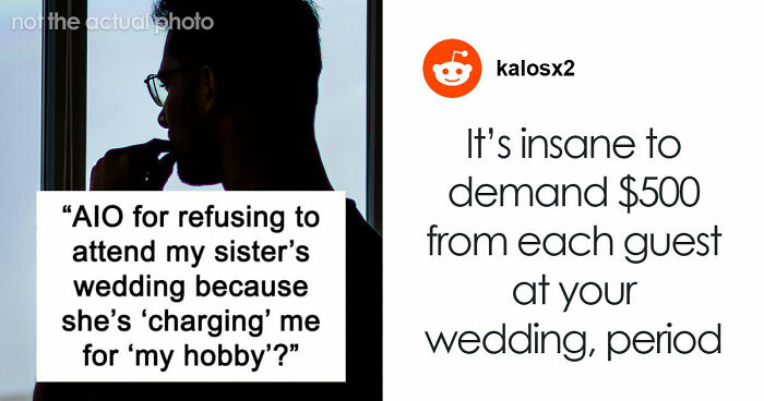 Bride Furious Sibling Refuses To Give Her $500 Wedding Gift After Agreeing To Work For Her For Free