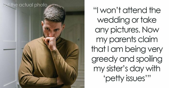Bride Furious Sibling Refuses To Give Her $500 Wedding Gift After Agreeing To Work For Her For Free