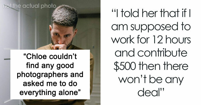 Bride Furious Sibling Refuses To Give Her $500 Wedding Gift After Agreeing To Work For Her For Free