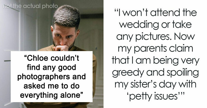 Bride Furious Sibling Refuses To Give Her $500 Wedding Gift After Agreeing To Work For Her For Free