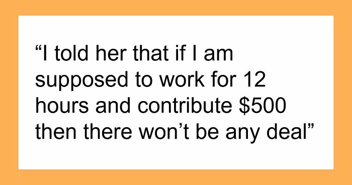 Bride Furious Sibling Refuses To Give Her $500 Wedding Gift After Agreeing To Work For Her For Free