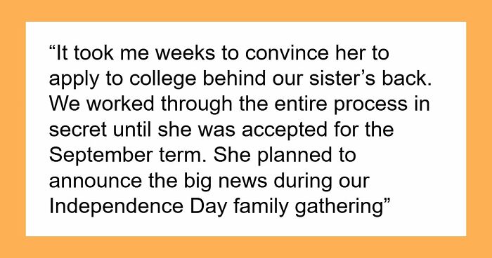 19YO Gets Ultimatum Between Uni And Raising Her Sister’s Kids, Sibling Says Not On Their Watch