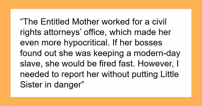 19YO Gives Up Uni Dreams To Raise Older Sister’s Kids, Sibling Decides To Ruin Her Life Right Back