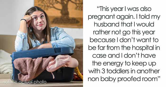 Woman Declines Annual Family Ski Vacation While Pregnant With Triplets, In-Laws Turn Against Her