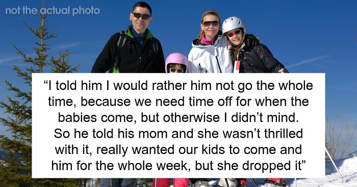 Woman Declines Annual Family Ski Vacation While Pregnant With Triplets, In-Laws Turn Against Her