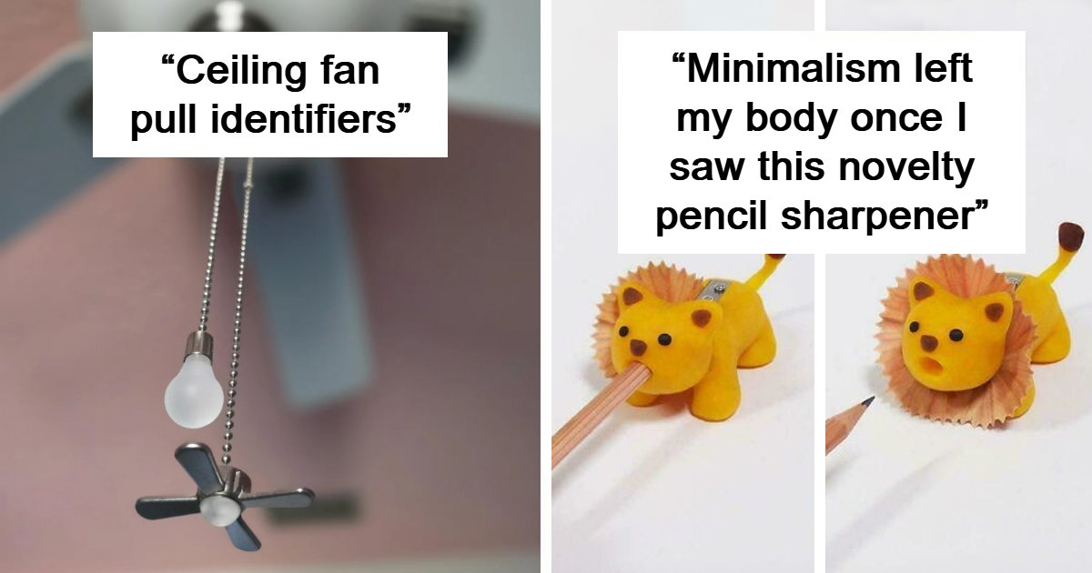 “Minimalism Left My Body”: 89 Brilliant Ideas That Are Peak Design (New Pics)