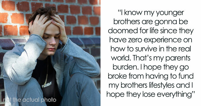 Parents Pressure Oldest Son To Step Up And “Be A Real Man,” Lose It As He Moves Out At 18YO