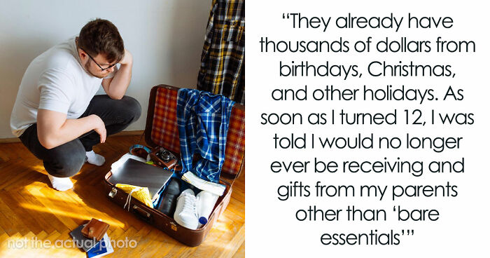 Parents Pressure Oldest Son To Step Up And “Be A Real Man,” Lose It As He Moves Out At 18YO