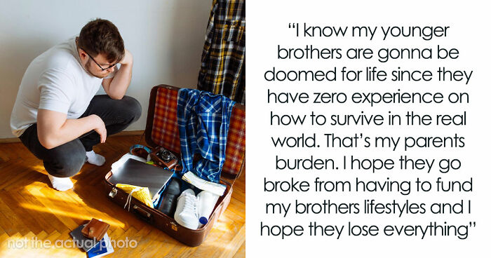 Parents Pressure Oldest Son To Step Up And “Be A Real Man,” Lose It As He Moves Out At 18YO