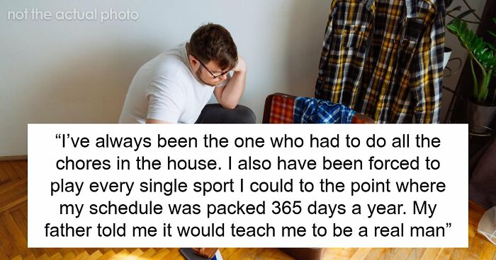 Parents Pressure Oldest Son To Step Up And “Be A Real Man,” Lose It As He Moves Out At 18YO