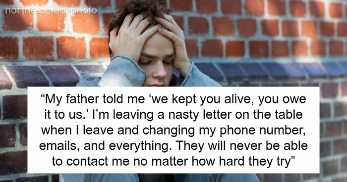 Parents Pressure Oldest Son To Step Up And “Be A Real Man,” Lose It As He Moves Out At 18YO