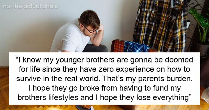 Parents Pressure Oldest Son To Step Up And “Be A Real Man,” Lose It As He Moves Out At 18YO