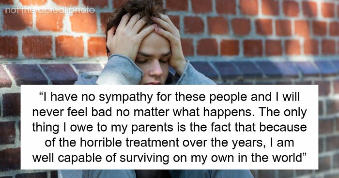 Parents Pressure Oldest Son To Step Up And “Be A Real Man,” Lose It As He Moves Out At 18YO