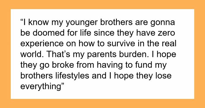 Parents Pressure Oldest Son To Step Up And “Be A Real Man,” Lose It As He Moves Out At 18YO