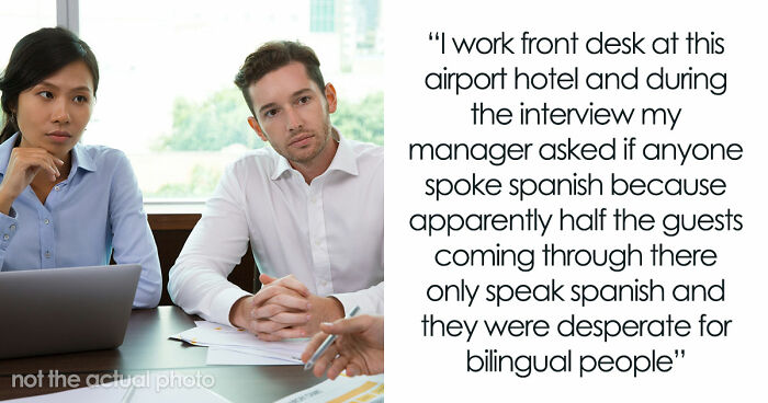 Guy Is In A Web Of Lies At Work Pretending To Know Spanish, Summoned By HR When They Find Out