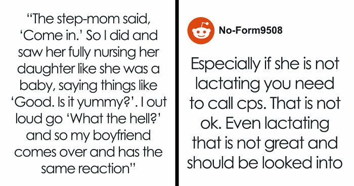 Woman Breastfeeds 8YO At Stepson’s House, Gets Mad As They Are Utterly Disgusted With Her