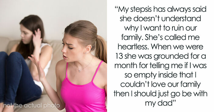 Teen Refuses To Open Her Heart To Stepdad And Stepsis, They End Up Having A Huge Fight Over It