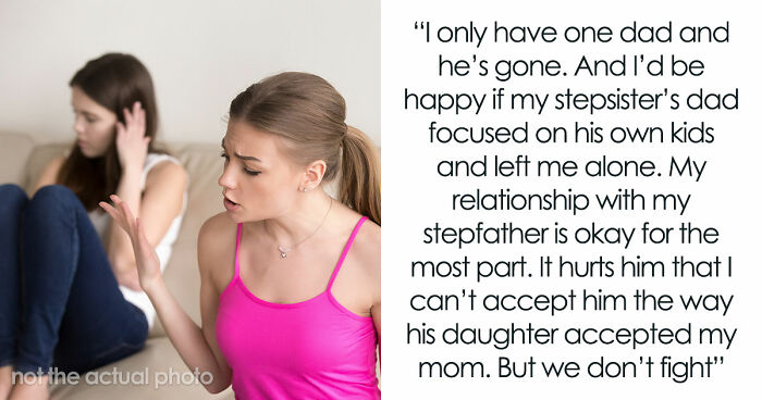 Teen Refuses To Open Her Heart To Stepdad And Stepsis, They End Up Having A Huge Fight Over It