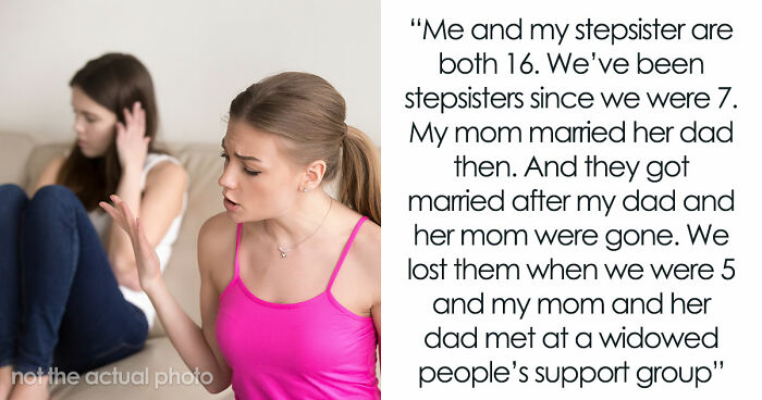 Teen Refuses To Open Her Heart To Stepdad And Stepsis, They End Up Having A Huge Fight Over It