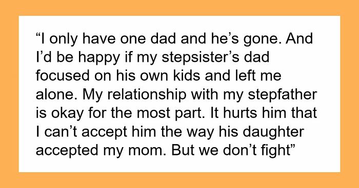 Teen Refuses To Open Her Heart To Stepdad And Stepsis, They End Up Having A Huge Fight Over It