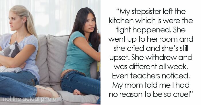 Teen Refuses To Open Her Heart To Stepdad And Stepsis, They End Up Having A Huge Fight Over It