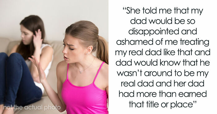 Teen Refuses To Accept Stepdad And Stepsis As Family, She Pushes Too Hard And Gets A Brutal Comeback