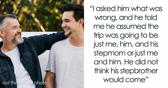 Son Wants To Feel Special By Going On First Vacation With Dad, Refuses To Go If Stepbro Is Going