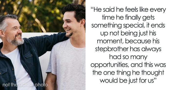 Son Wants To Feel Special By Going On First Vacation With Dad, Refuses To Go If Stepbro Is Going
