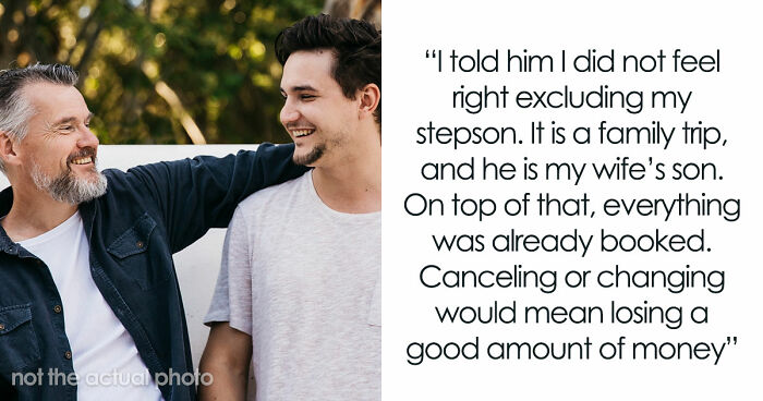 Son Wants To Feel Special By Going On First Vacation With Dad, Refuses To Go If Stepbro Is Going