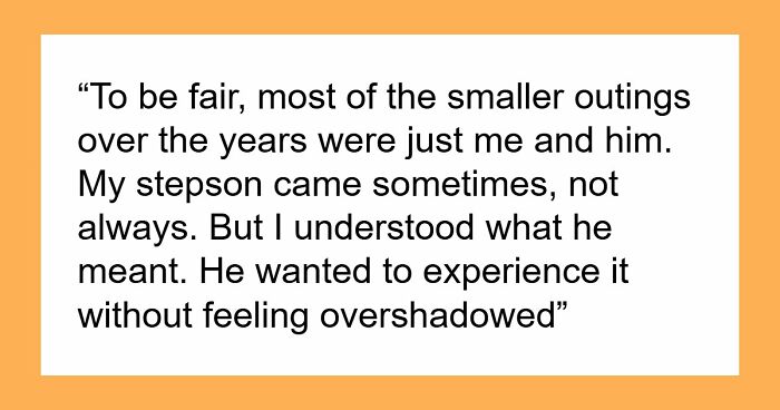 Son Wants To Feel Special By Going On First Vacation With Dad, Refuses To Go If Stepbro Is Going