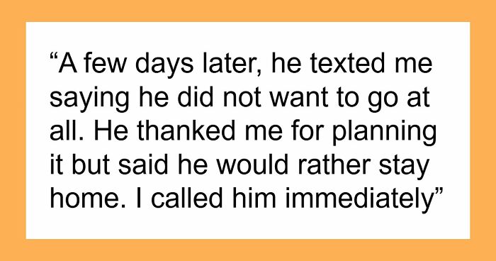 Son Wants To Feel Special By Going On First Vacation With Dad, Refuses To Go If Stepbro Is Going